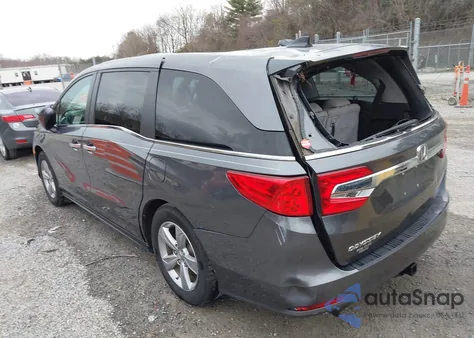 2018 Honda Odyssey Ex-L из США, поврежденный, VIN 5FNRL6H79JB036193
